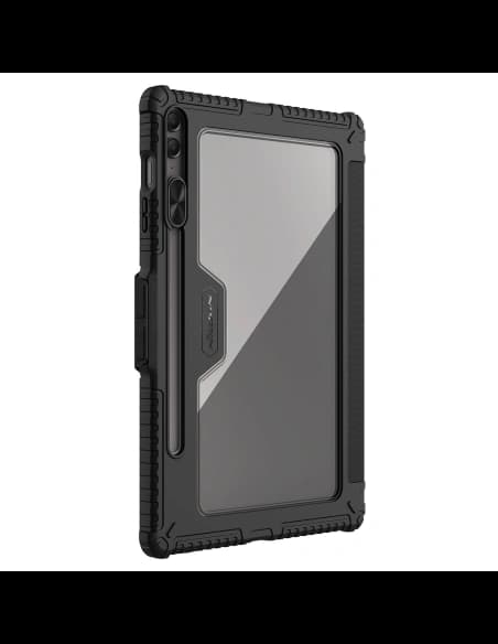 Case Nillkin Bumper Leather Case Pro Samsung Galaxy Tab S9 FE+ Plus schwarz
