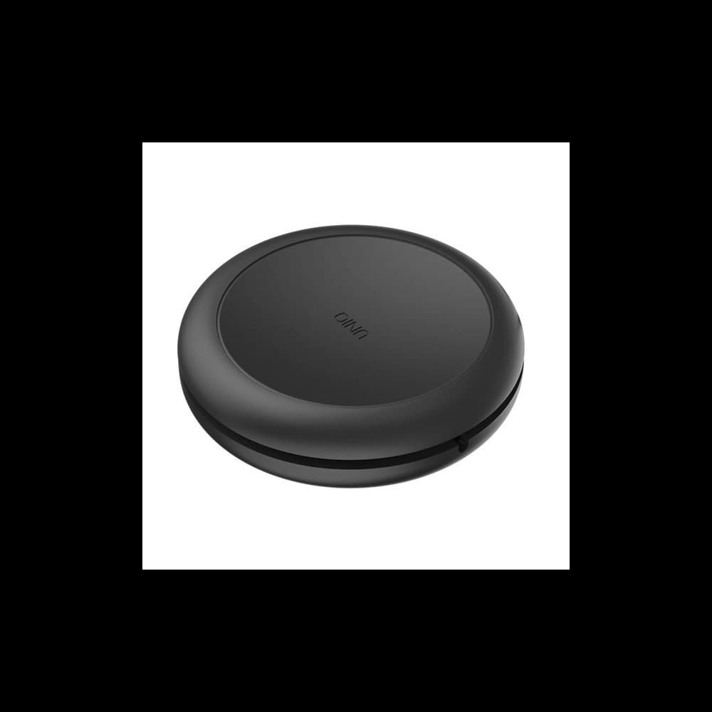 UNIQ Cable Retractable MFI Halo USB-C-Lightning 18W nylonowy zwijany 1,2m midnight black - 1