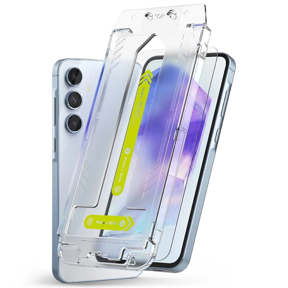 Sticlă securizată Ringke Easy Slide Samsung Galaxy A55 5G Clear [2 PACK] - 2