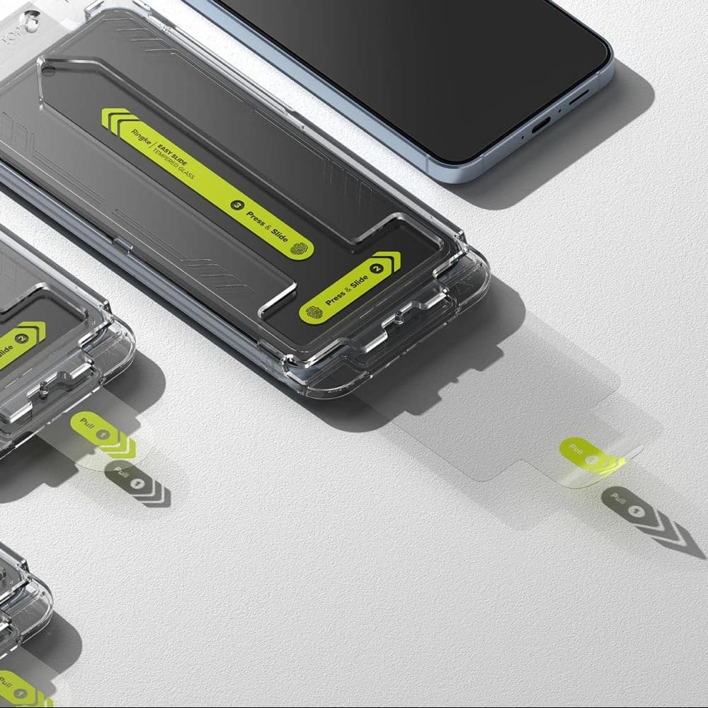 Sticlă securizată Ringke Easy Slide Samsung Galaxy A55 5G Clear [2 PACK] - 6