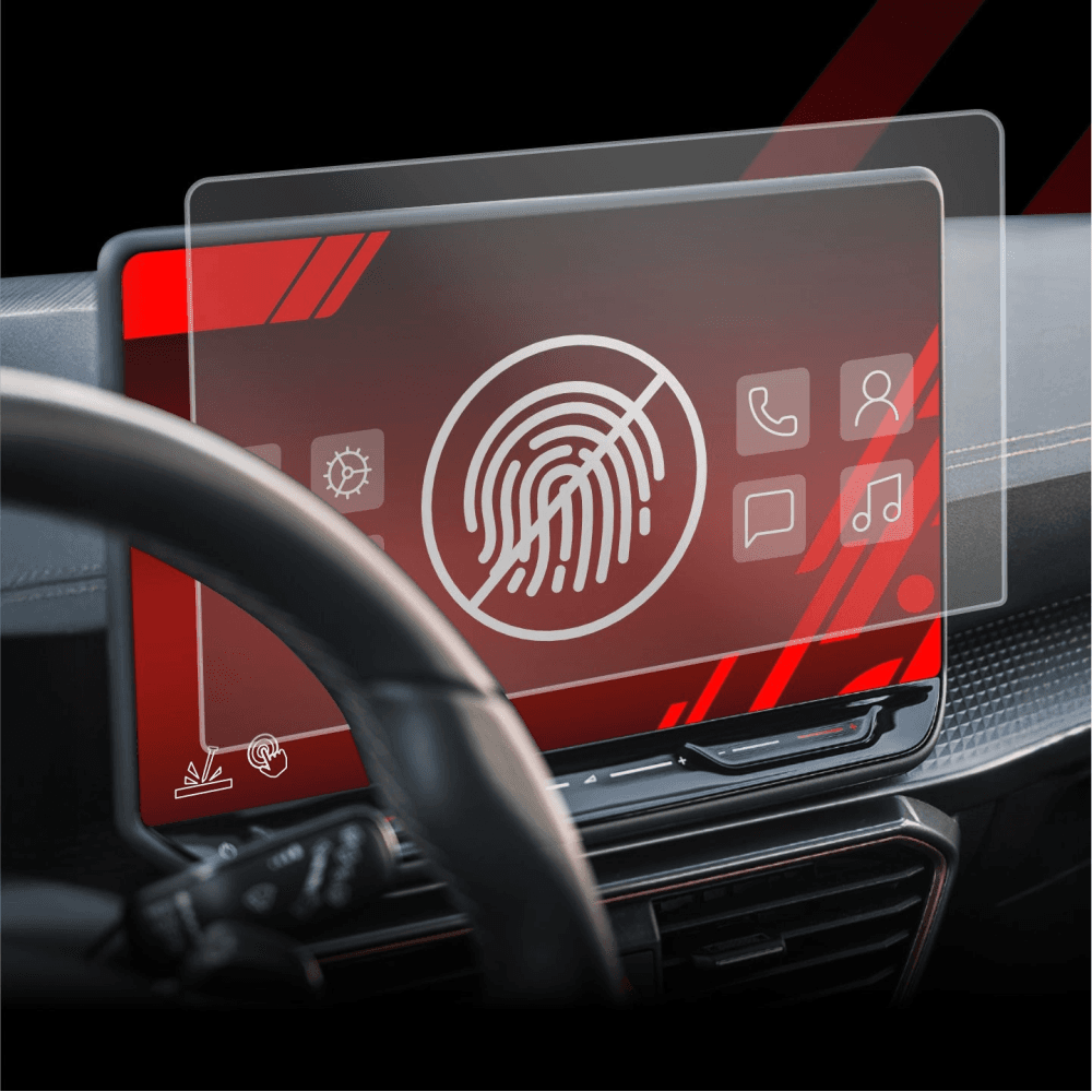 Matte GrizzGlass CarDisplay Protection Skoda Octavia 4 8,25" Swing 2019-2024 - 2