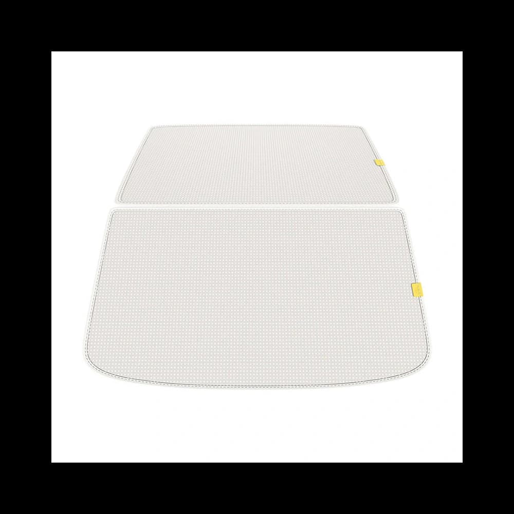 Protecție solară auto cu dublă strat Baseus T-Space pentru Tesla Model 3 albă - 4