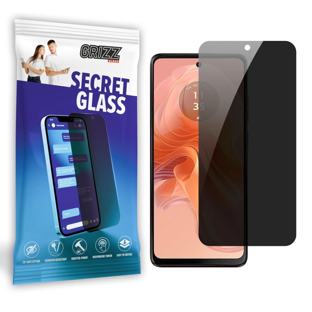 GrizzGlass Matte SecretGlass Motorola Moto G04s-hez - 1