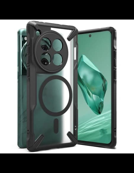 Etui Ringke Fusion-X Magnetic MagSafe OnePlus 12 Matt Fekete