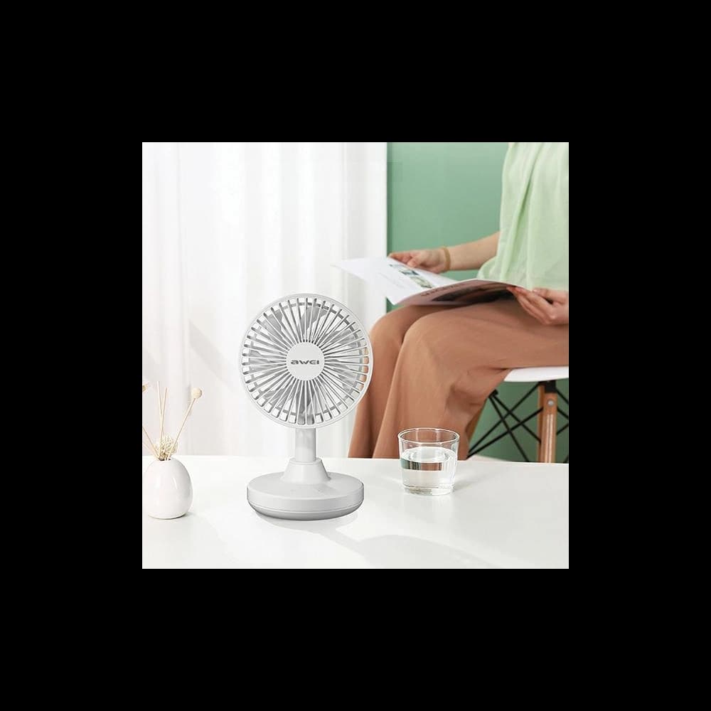 Mini ventilator AWEI F29 negru/black - 4