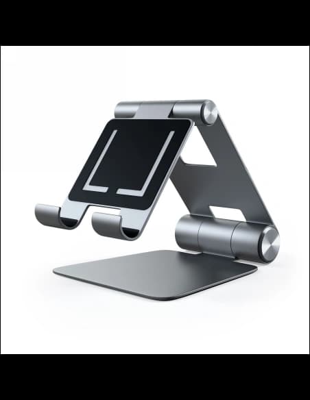 Suport Satechi R1 Hinge din Aluminiu Suport Pliabil Apple MacBook / iPad gri spațial