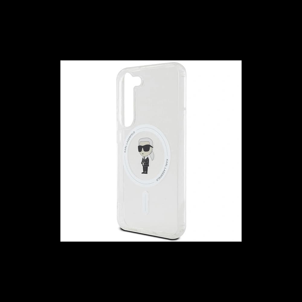 Etui Karl Lagerfeld KLHMS24SHFCKNOT Samsung Galaxy S24 kemény tok IML Ikonik MagSafe átlátszó - 6
