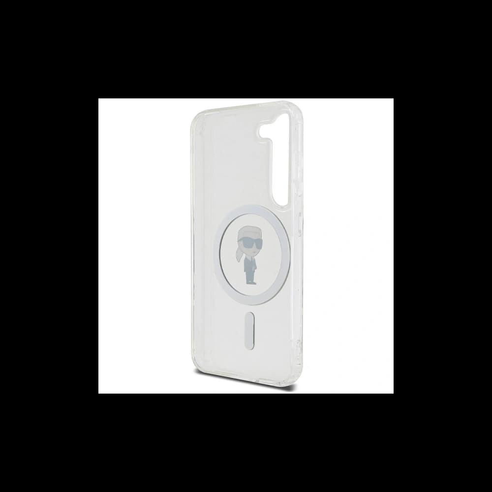 Etui Karl Lagerfeld KLHMS24SHFCKNOT Samsung Galaxy S24 kemény tok IML Ikonik MagSafe átlátszó - 7