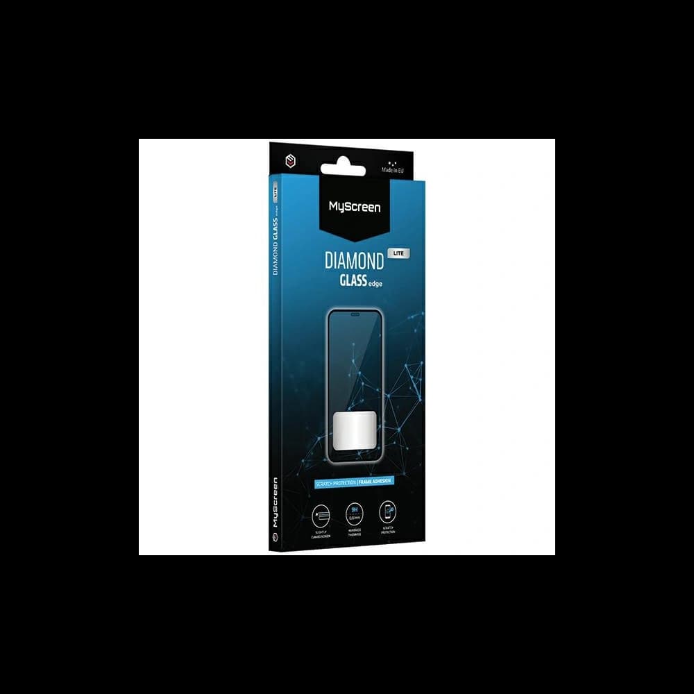 Gehärtetes Glas MyScreen Diamond Glass Edge Lite Full Glue Xiaomi Redmi A3 schwarz/black - 1