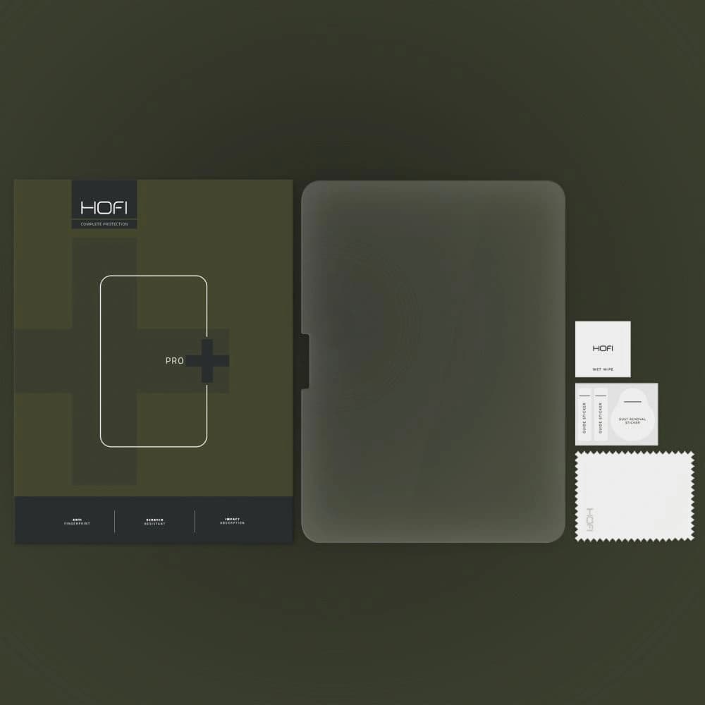 Gehärtetes Glas Hofi Glass Pro+ Apple iPad Air 13 2024 / iPad Pro 13 2024/2025 (7, 8 gen) Klar - 5