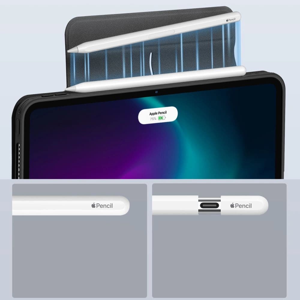 Case ESR Rebound Hybrid Apple iPad Pro 13 (7. Generation) 2024 Schwarz - 7