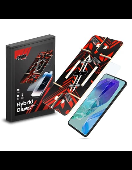 Hybriertes Glas GrizzGlass HybridGlass Easy für Samsung Galaxy M55