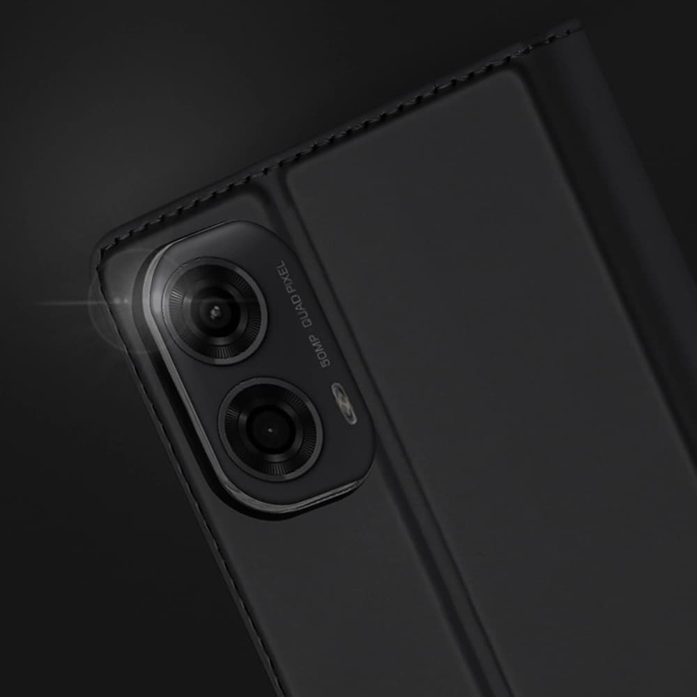 Dux Ducis Skin Pro Motorola Moto G04 / G04s / G24 / G24 Power fekete tok - 3