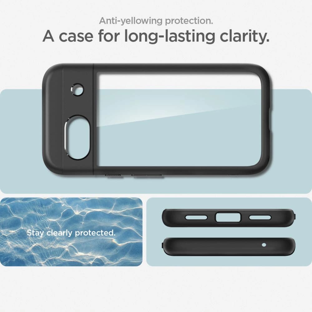 Case Spigen Ultra Hybrid Google Pixel 8a Matt Schwarz - 17