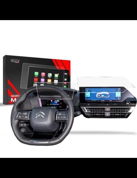 Matte GrizzGlass CarDisplay Protection Citroen C4 3 10" 2021-2024 [2in1]