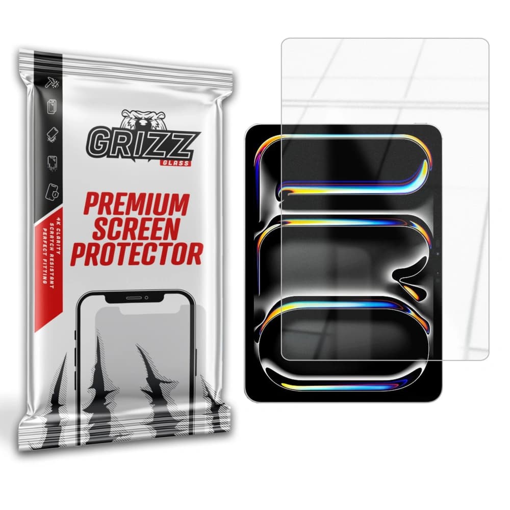 Szkło hybrydowe GrizzGlass HybridGlass do Apple iPad Pro 11" 2024 (5. generacji) - 1