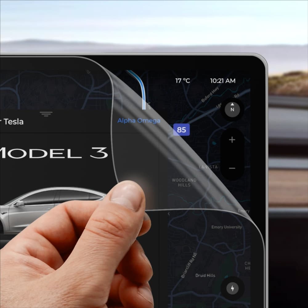 Matte Folie GrizzGlass MatteScreen Easy für Tesla Model 3 2017-2024 - 6