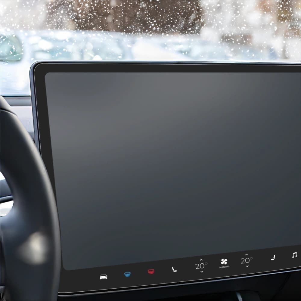 Folia mată GrizzGlass MatteScreen Easy pentru Tesla Model Y 2021-2024 - 7