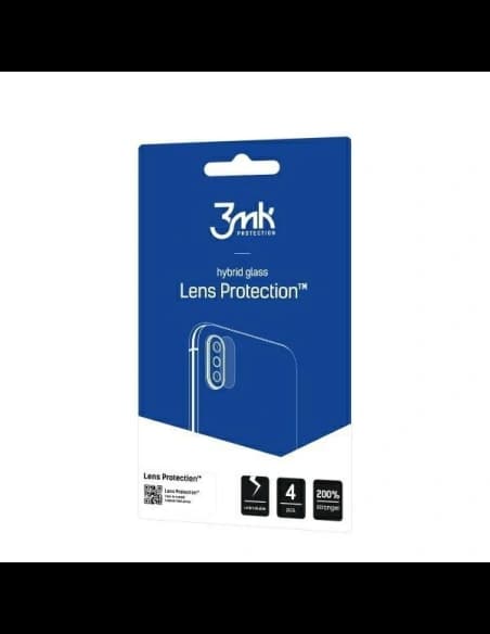 Hibrid üveg a fényképezőgép objektívhez 3MK Lens Protect Motorola Moto G04s [4 PACK]