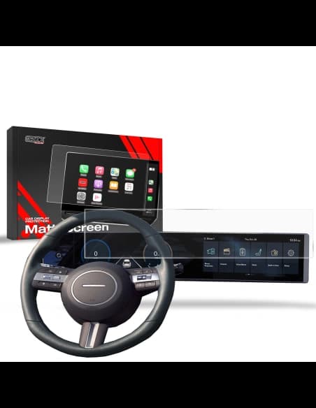 Matte GrizzGlass CarDisplay Protection Hyundai Tucson 12,3" 2024-2025