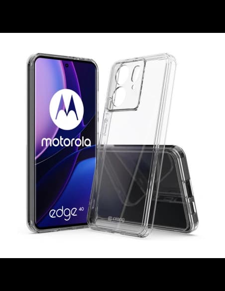 Etui Crong Crystal Shield Cover Motorola Edge 40 transparent