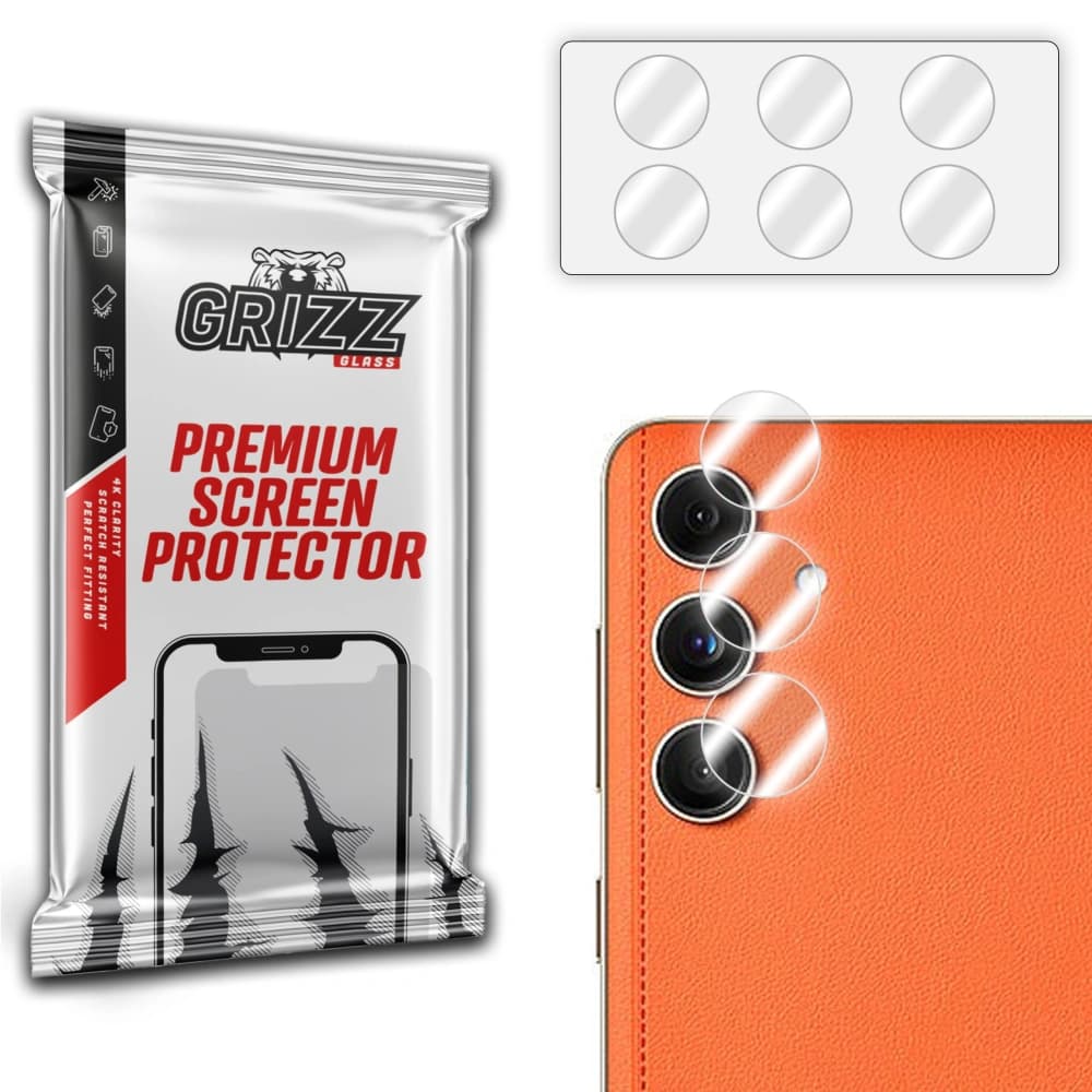 Sklo na aparát GrizzGlass HybridGlass Camera do Samsung Galaxy F55 - 1