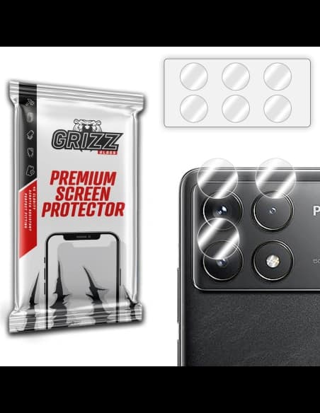 Üveg a GrizzGlass HybridGlass kamerához Xiaomi POCO F6 Pro-hoz