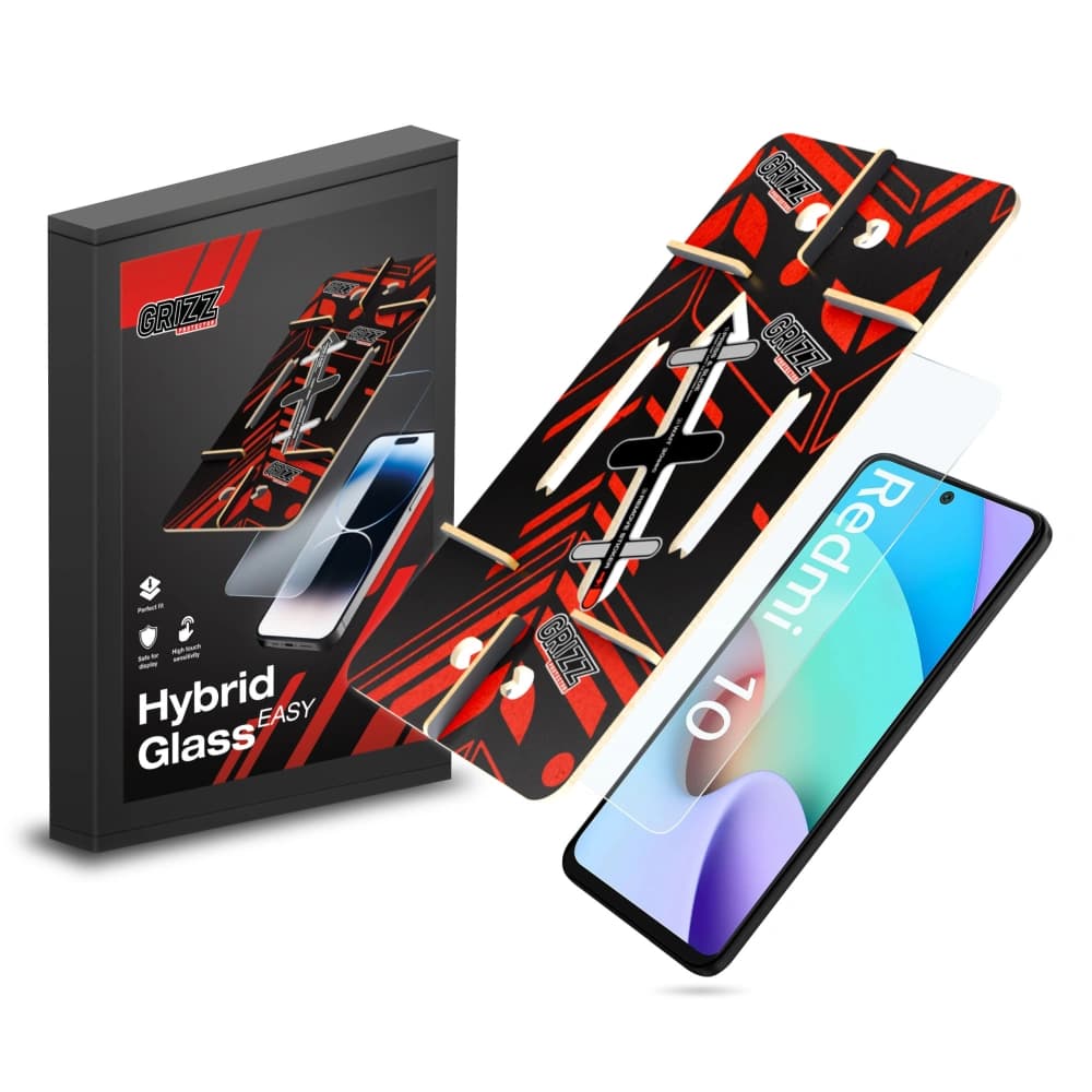 Hibrid üveg GrizzGlass HybridGlass Easy a Xiaomi Redmi 10 2022-hez - 1