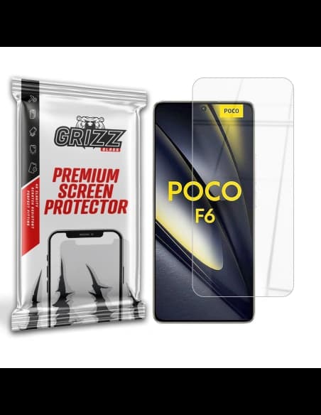 Hybriertes Glas GrizzGlass HybridGlass für Xiaomi POCO F6