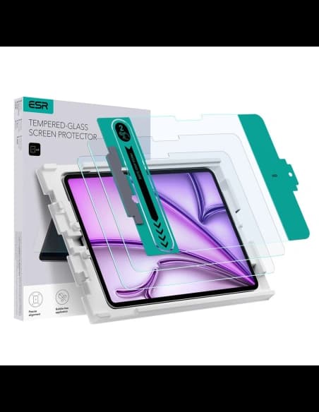 Tvrzené sklo ESR pro Apple iPad Air 13" 2024 (6. generace) čiré [2 PACK]
