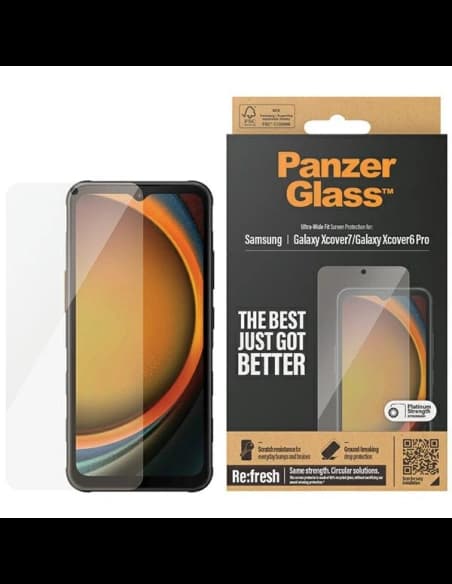 Sticlă securizată PanzerGlass Ultra-Wide Fit Samsung Galaxy Xcover 7 / Xcover 6 Pro