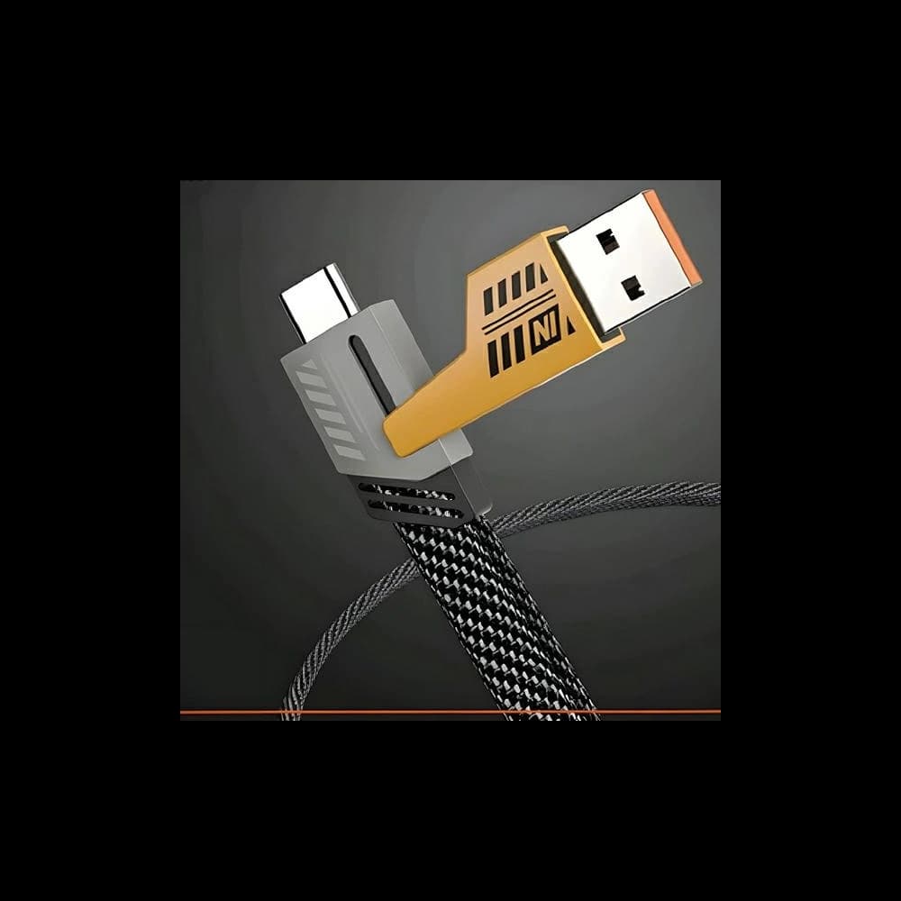 Kabel 4w1 AWEI CL-226 USB-C / Lightning schwarz - 3