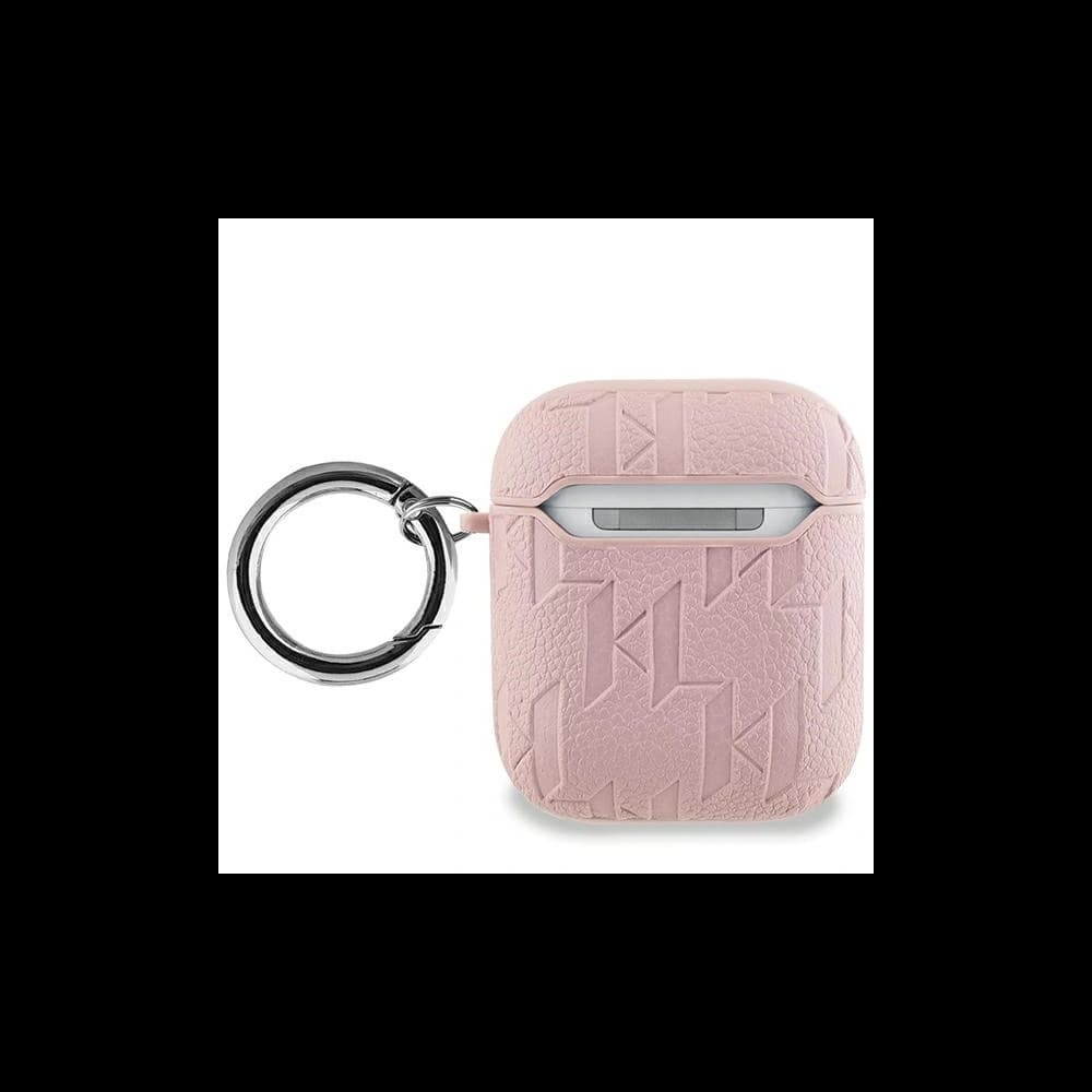 Etui Karl Lagerfeld KLA2PGKCPP Apple AirPods 1/2 borító Monogram Karl & Choupette Fej rózsaszín/pink - 2