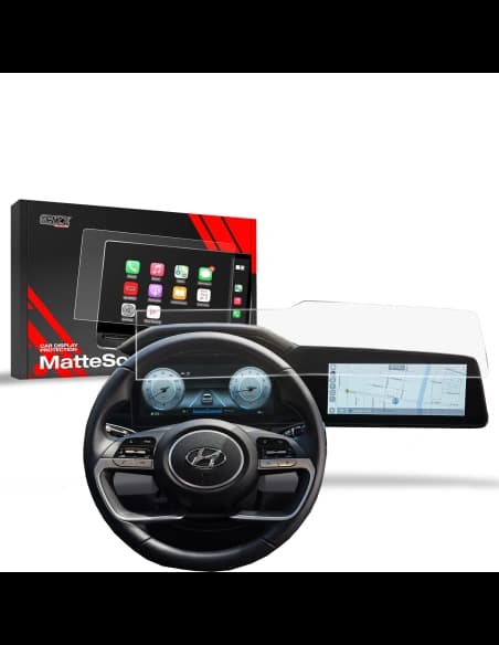 Matte GrizzGlass CarDisplay Protection Hyundai Elantra 10,25" 2020-2025