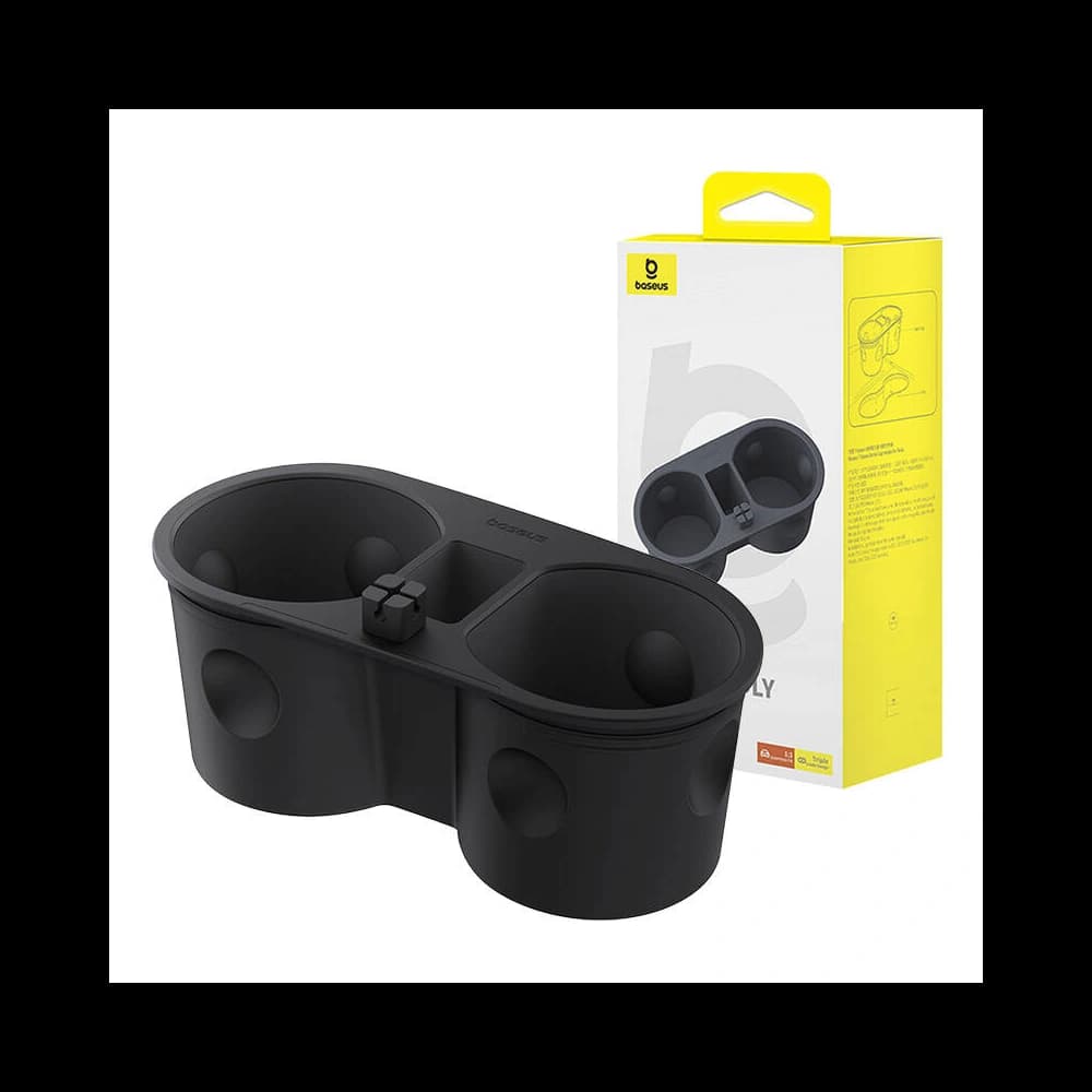 Uchwyt pe cană Baseus T-Space pentru Tesla gri - 8