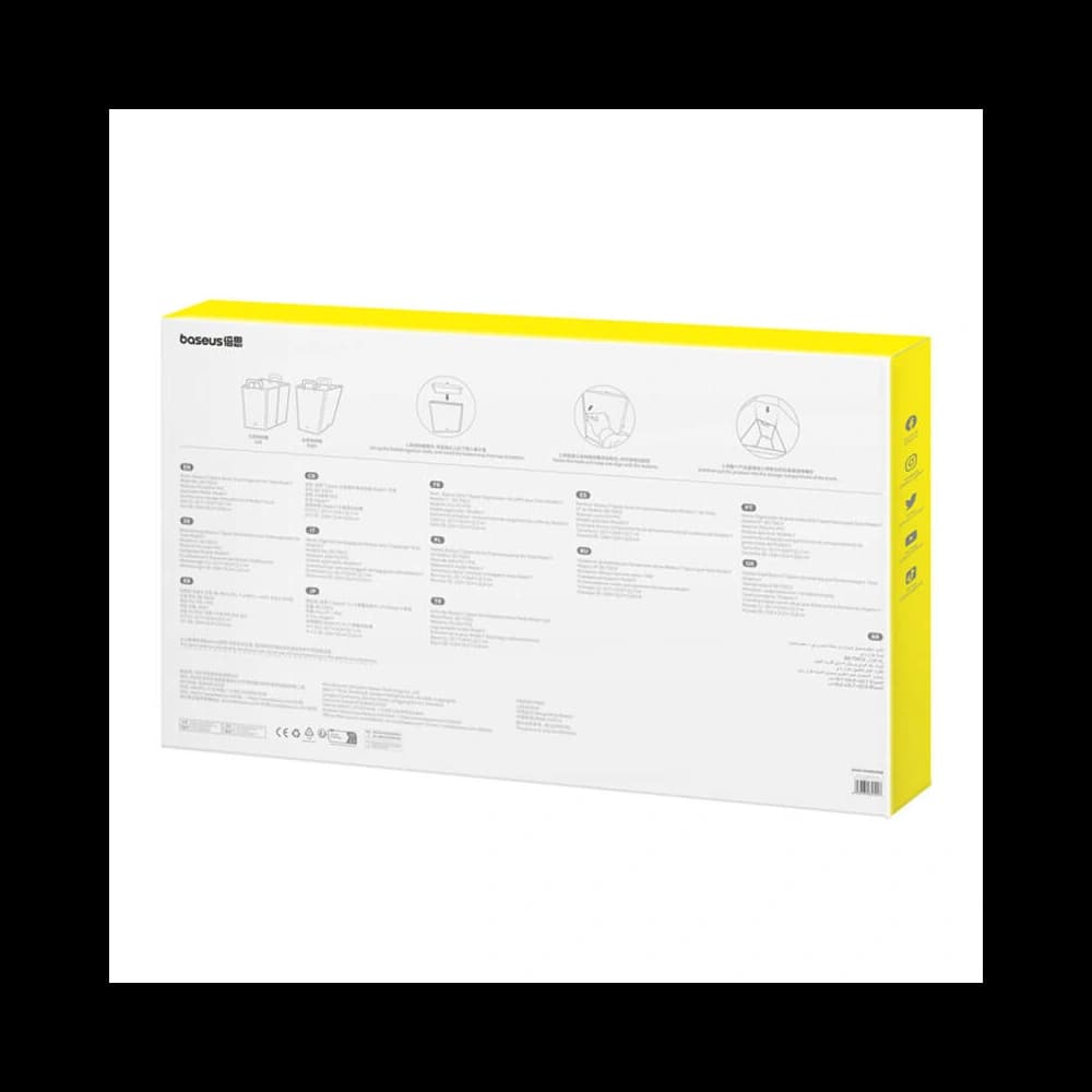 Szervező Baseus T-Space Trunk a Tesla Model Y-hez fekete - 8