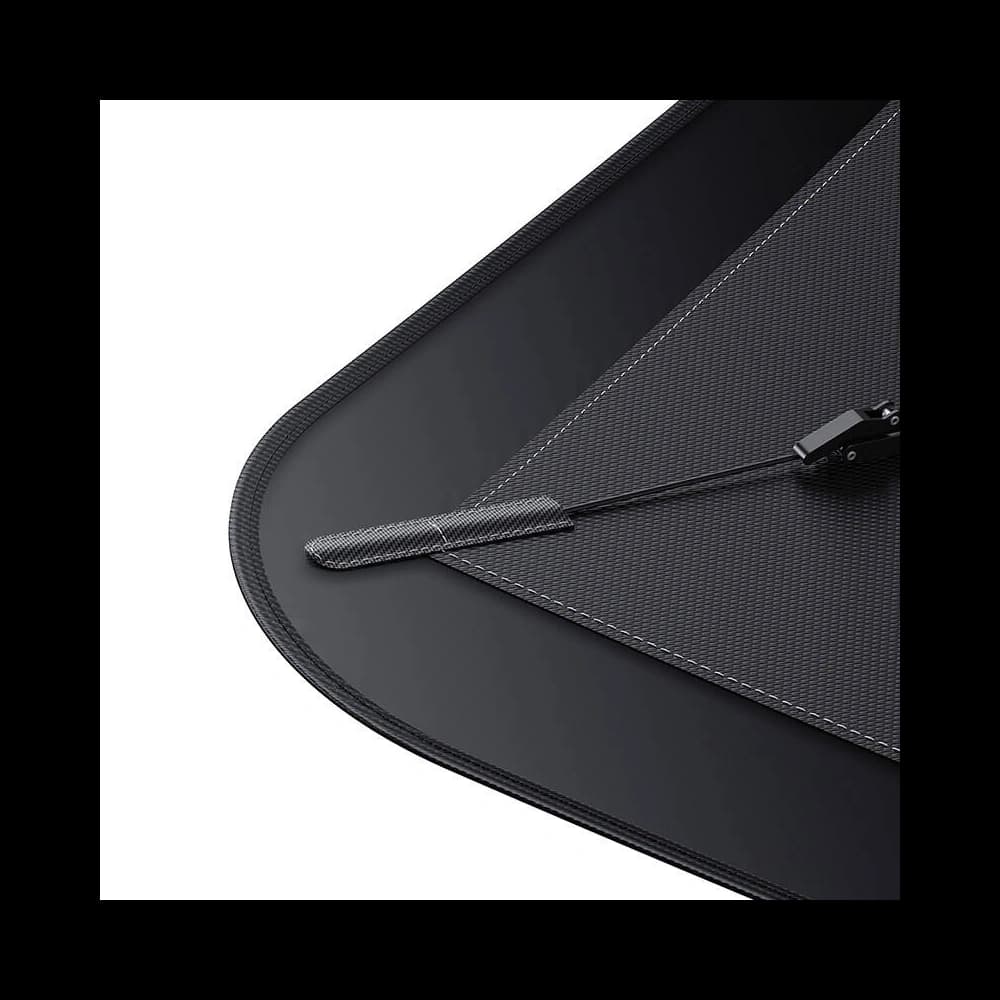 Osavenă de soare pentru mașină Baseus CoolRide cu două straturi, neagră - 3