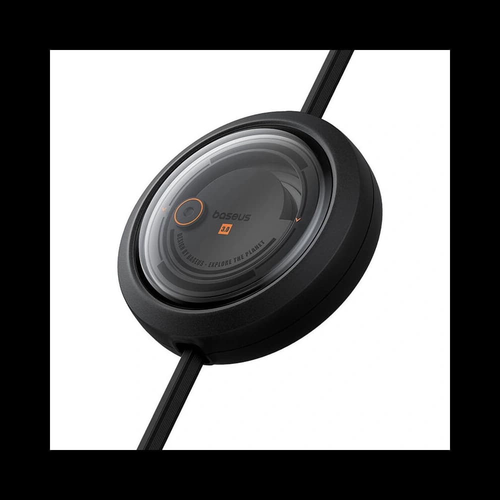 Kábel 3w1 Baseus Free2Draw USB-A / micro USB, Lightning, USB-C 3.5A 1.1m fekete - 3