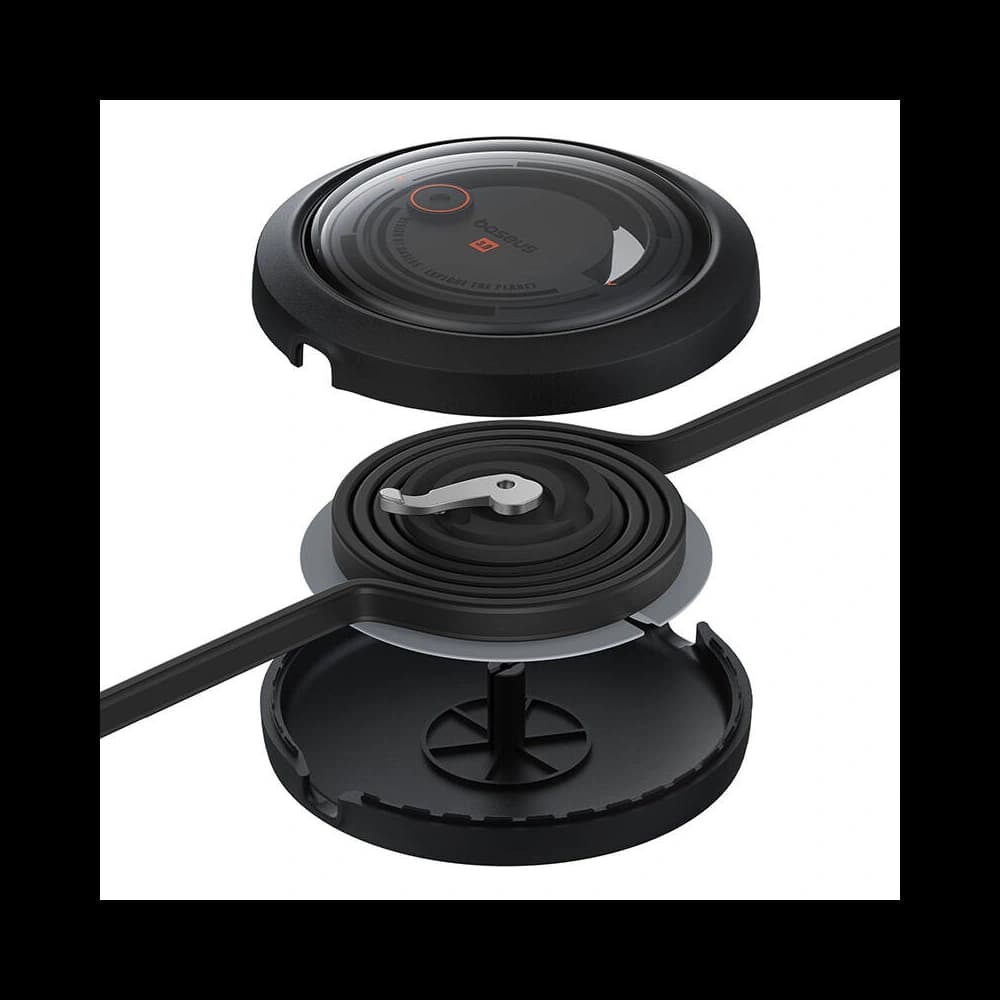 Kábel 3w1 Baseus Free2Draw USB-A / micro USB, Lightning, USB-C 3.5A 1.1m fekete - 5