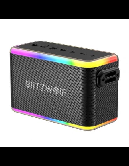 Boxă wireless Bluetooth 5.0 Blitzwolf BW-WA6 RGB 80W