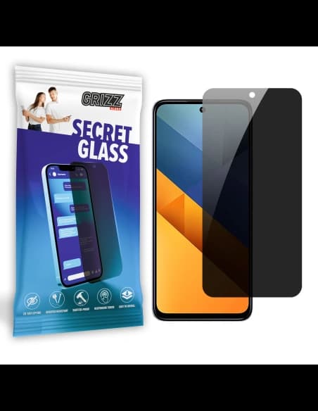 GrizzGlass Matte SecretGlass Xiaomi Poco M6-hoz