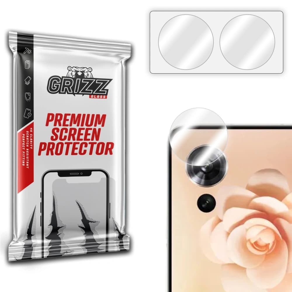 Üveg a GrizzGlass HybridGlass kamerához Honor Magic V Flip-hez - 1