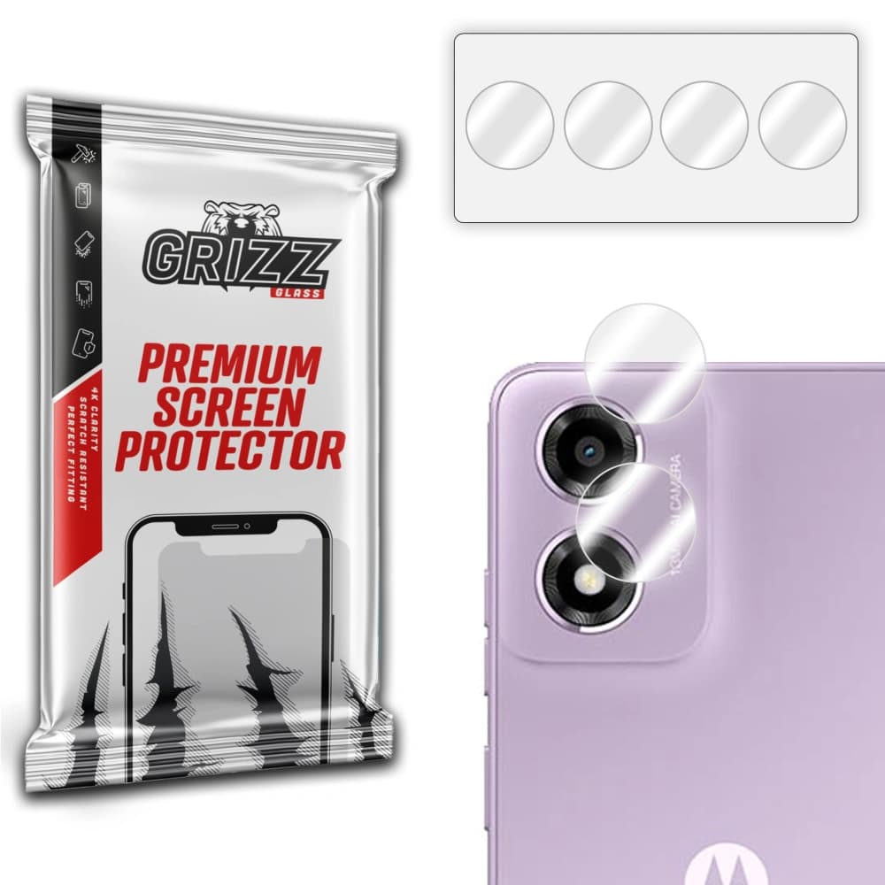 Sklíčko na fotoaparát GrizzGlass HybridGlass Camera pro Motorola Moto E14 - 1