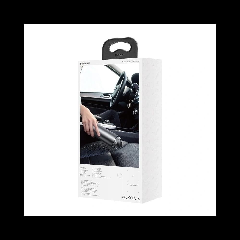 Aspirator auto wireless Baseus Capsule 65W (negru) - 7