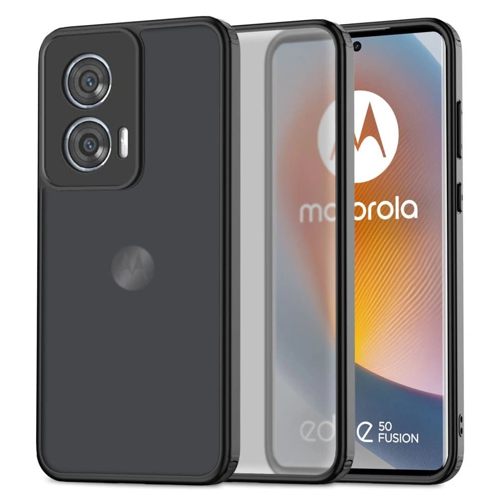 Etui Tech-Protect MagMat Motorola Edge 50 Fusion 5G Negru Mat - 1