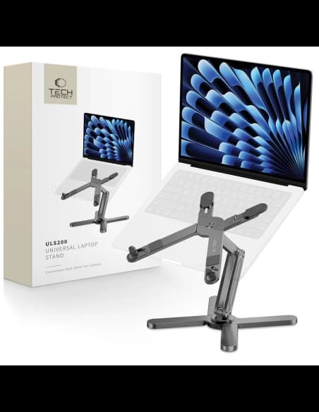 Podstawka Tech-Protect ULS200 Suport Universal pentru Laptop Gri