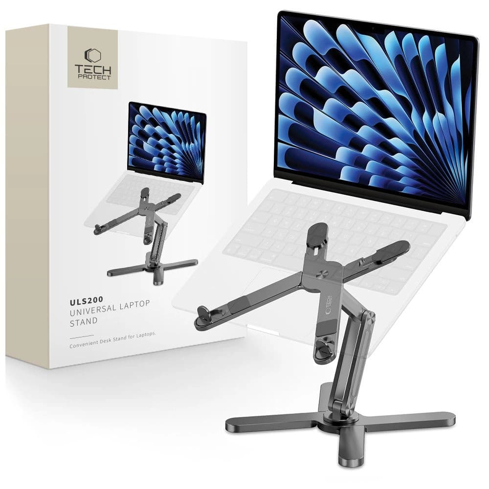 Podstawka Tech-Protect ULS200 Suport Universal pentru Laptop Gri - 1