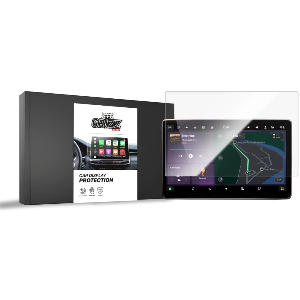 Ceramic GrizzGlass CarDisplay Protection Skoda Octavia 4 13" 2024-2025 - 1