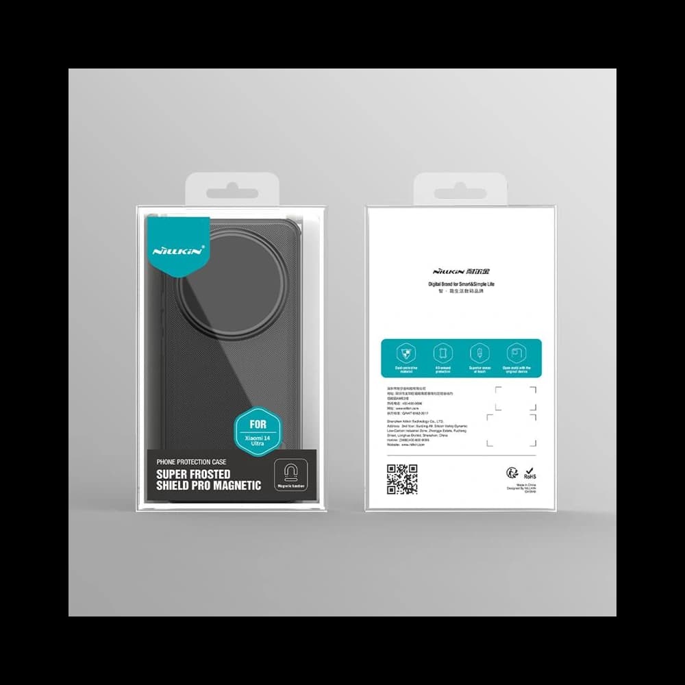 Etui Nillkin Super Frosted Shield Pro Magnetic Xiaomi 14 Ultra Černá / Černý - 6