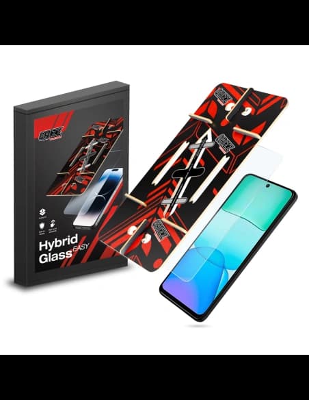 Hibrid üveg GrizzGlass HybridGlass Easy a Xiaomi Redmi 13-hoz